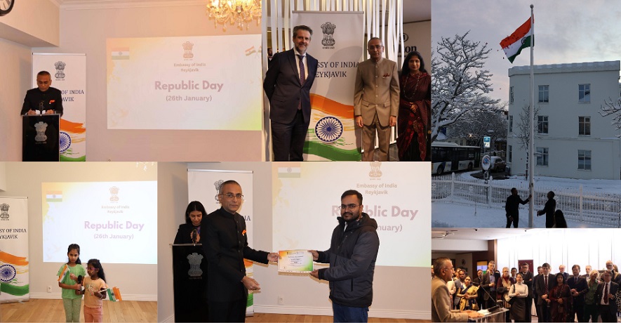 Republic Day Celebration by Embassy of India Reykjavik - 26 January 2025